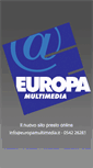 Mobile Screenshot of europamultimedia.it