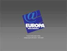 Tablet Screenshot of europamultimedia.it
